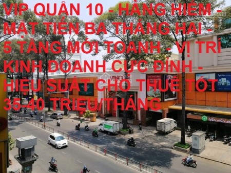 Bán nhà mặt tiền 5 tầng BTCT Ba Tháng Hai đại hạ giá mùa dịch 12.2 tỷ