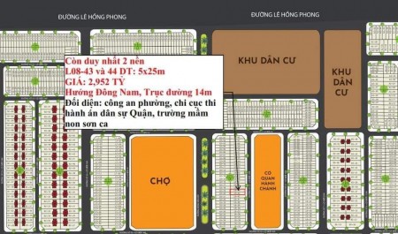 Cặp Nền Vị Trí Vàng Cho Khách Đầu Tư, bao sang tên công chứng lh 0907382588