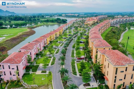 Mở bán biệt thự ven đô Wyndham Sky Lake nằm trong quần thể sân golf bậc nhất Chương Mỹ HN