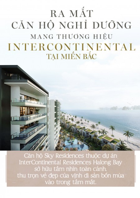 Bán căn hộ có hồ bơi riêng tại ban công, nhìn thẳng ra Vịnh Hạ Long, sổ đỏ sở hữu lâu dài