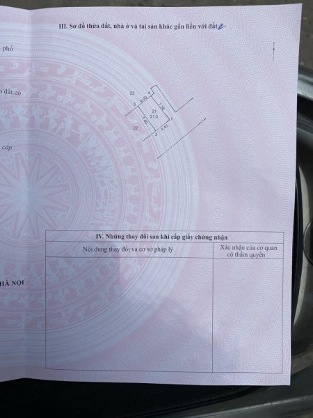 Bán nhà Lô góc, Ô tô đỗ cửa, ngõ Trương Công Định Hà Đông, dt 31m2, giá 3.5 tỷ