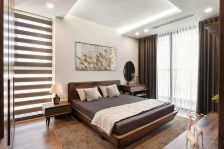 Nhà Đẹp Phố VIP Hoàng Quốc Việt, Ô Tô Vào Nhà, dt 68m2, 5 tầng nhà mới, nt cao cấp giá 8.07 Tỉ