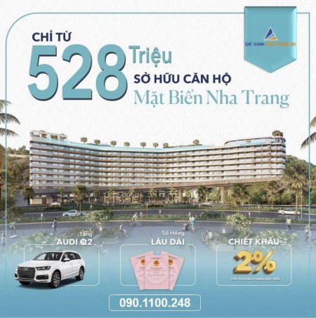 Dự án AnCruising Nha Trang căn hộ biển Nha Trang sở hữu lâu dài giá 568 triệu/căn (25%)