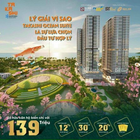 Takashi Ocean Suite Kỳ Co- Căn hộ nghĩ dưỡng cao cấp 5*, sở hữu ngay chỉ cần thanh toán 20%