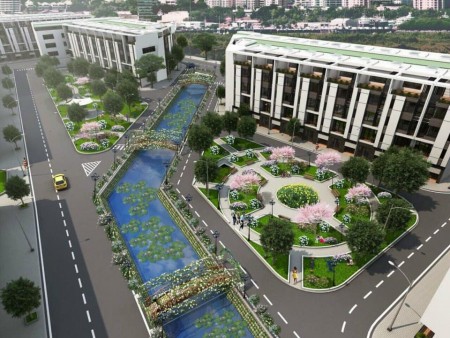 Dự án Korea Town Bắc Ninh đầu tư là thắng 22tr/m2, 5 tầng, dt 7x18m, sổ hồng quý 4/2021