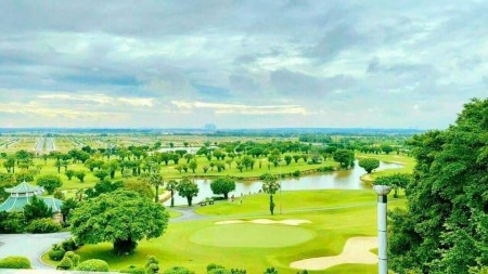 Nền biệt thự đơn lập view sân golf ven sông. Sổ đỏ, hạ tầng hoàn chỉnh
