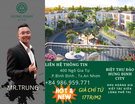 Bán Nhanh Lô Bán Khu Phố Chợ An Nhơn, giá chỉ từ 19 triệu/m2