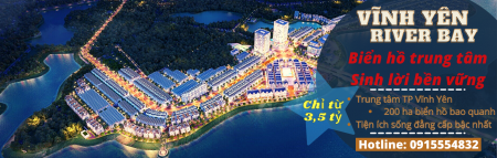 Mở bán Đợt 1 đất nền liền kề Shophouse Biệt thự khu đô thị Bắc Đầm Vạc Vĩnh Yên, Vĩnh Phúc