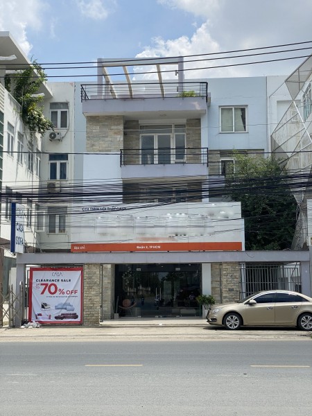 Cho thuê nhà mặt tiền An Phú diện tích 12x22m sân rộng trệt 2 lầu sàn trống suốt