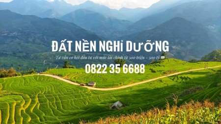 Bán đất nghỉ dưỡng Y Tý ( Sapa 2) giá rẻ, đón sóng quy hoạch đất ở. 0822356688