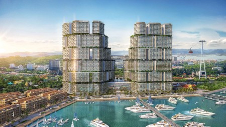 Bán căn hộ 5 sao view vịnh Hạ Long Sun Marina Town, sổ hồng lâu dài