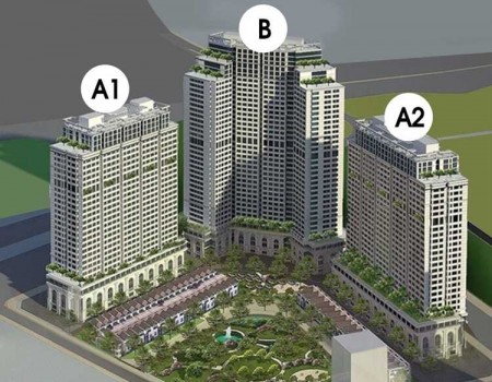 Ra hàng 3 tầng shophouse khối đế dự án chung cư IA20 Ciputra, hiệu suất cho thuê tốt