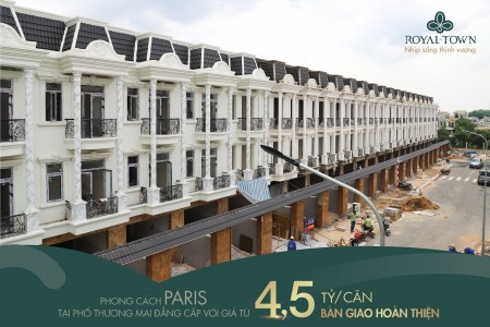 Bán nhà phố vào kinh doanh ngay tại Dĩ An, Bình Dương, ngân hàng cho vay 70%