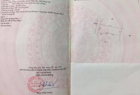 Gia đình cần bán đất xã Lạc Đạo, diện tích sử dụng 84m2, ngõ rộng xe ra vào