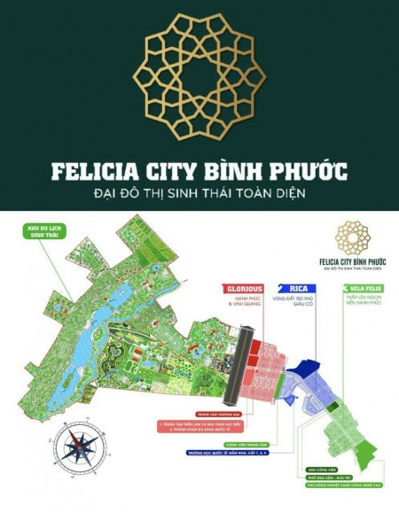 Đất nền đại đô thị sinh thái toàn diện đầu tiên tại Bình Phước, giá đầu tư, lh 0399598338