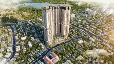 Cần bán căn 1 phòng ngủ, diện tích 45m2 giá 1,4xx tỷ dự án HT Pearl TP. Dĩ An Bình Dương