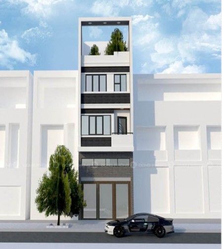 Bán gấp nhà Phạm Văn Đồng dt 50m2, 5 tầng, mt 3.5m giá 5.6 tỷ Góc ô to tránh