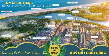 Khu đô thị Điện Âm đầu tiên cận sông kề biển Nam Đà Nẵng chiết khấu cao 8% cơ hội sinh lời 30%/năm