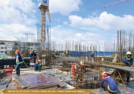 Legacy Central đơn vị phát triển hàng đầu, nâng tầm chất lượng, sổ sẵn từng căn