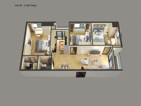 Đừng mua Housinco Nguyễn Xiển nếu chưa xem căn góc view thành phố Đóng 850 về ở ngay đầu năm sau