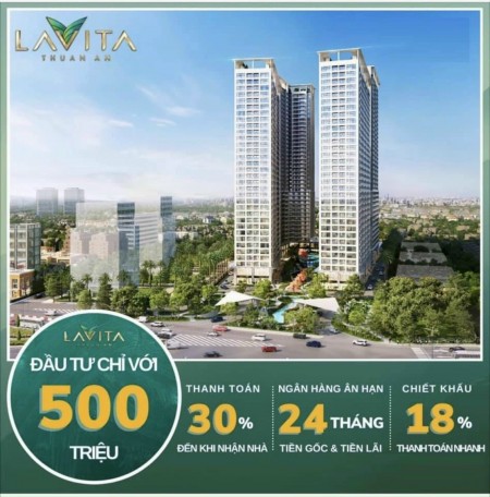 Căn hộ Lavita Thuận An, căn hộ cao cấp tiện ích chuẩn resort 5 sao, ân hạn nợ gốc