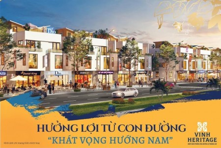 Bán biệt thự song lập Vinh Heritage, giá tốt đầu tư, pháp lí đầy đủ