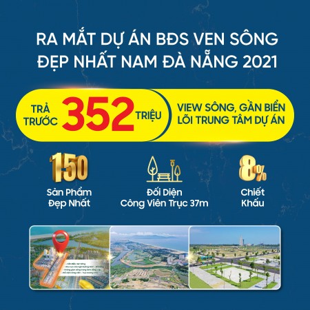 Nhận đặt chỗ siêu dự án đẹp nhất sông Cổ Cò Indochina Riverside, lh 0934505497