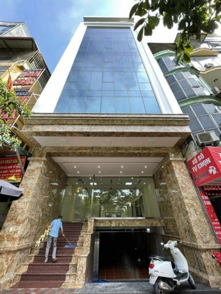 Bán toà nhà VP mặt phố Xã Đàn dt 110m2, 10 tầng thang máy, mt 6m giá 72 tỷ vỉa hè sổ chính chủ