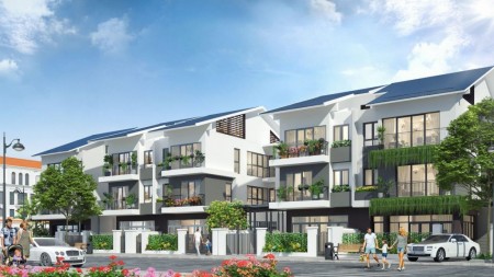 Biệt thự Hà Đông mt 30m, đã có sổ, giá 50 triệu/m2, xây thô 3 tầng, 1 tum, bàn giao t11/2021