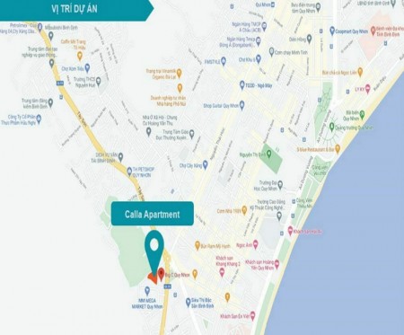Cần bán căn hộ chung cư Calla Apartment Quy Nhơn, đủ pháp lí, tiện ích đẳng cấp