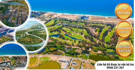 KĐT mới ven sông cận biển Nam Đà Nẵng giá đáy thị trường 100% Điện âm hỗ trợ 0% trong 18 tháng