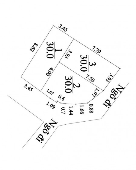 Bán lô đất 30m2 100% thổ cư phường Thượng Cát, Bắc Từ Liêm giá 1,2 tỷ