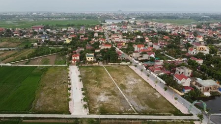 Bán nhanh lô đất nền trung tâm xã Hoa Lộc, Hậu Lộc, Thanh Hóa khu dân đông