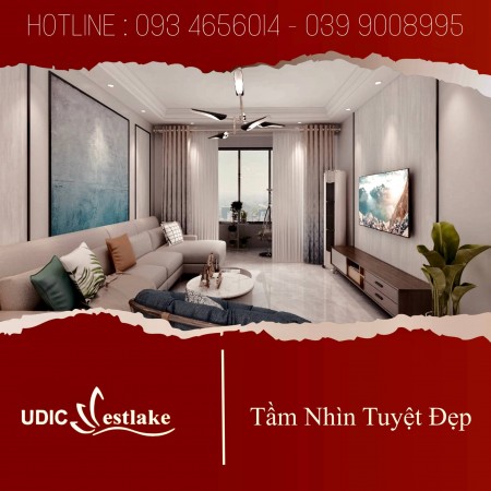 Chung cư Udic Westlake Tây Hồ bán căn hộ nhận ngay chỉ với 3 tỷ, chiết khấu 5%
