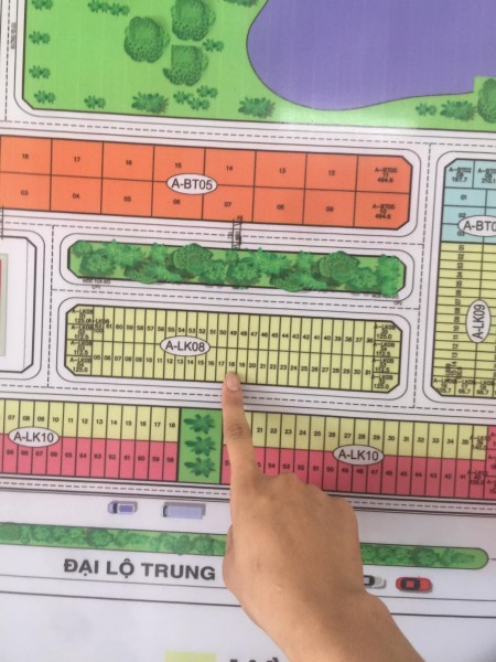 Bán lô đất dự án vị trí đẹp dân cư đông đúc, liên hệ 0328999886, sổ sẵn