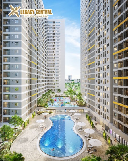 Căn hộ legacy central sở hữu không gian sống hiện đại, chiết khấu cao, tiện ích đủ