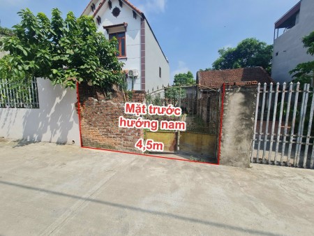 Bán đất dt 108m2 Bắc Hạ Quang Tiến Sóc Sơn 2 mặt tiền đường trước sau 6m