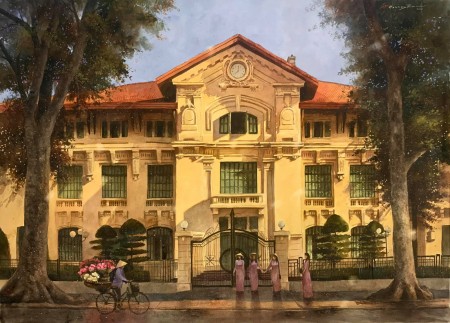 Bán nhà nguyên căn phố Vũ Thạnh, Đống Đa, ngõ to hơn phố, dt 35m2, giá bán 2.2 tỷ, lhcc