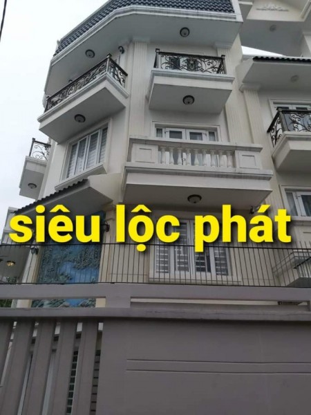 Nhà hẻm xe hơi gần công viên cây xanh Hồng Lạc phường 10 Tân Bình, 1 trệt, 1 lầu