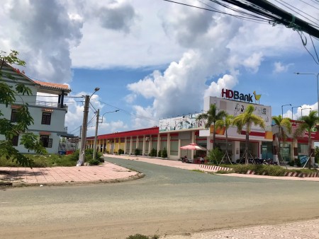 Bán 2 lô đất đẹp liền kề trường học, tại thị trần Thạnh Phú Bến Tre, thổ cư 100%, sổ sẵn