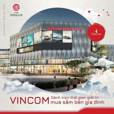 Căn hộ thanh toán chỉ 15% tại Vinhomes Grand Park quận 9 từ 200tr là sở hữu 1 căn đệp