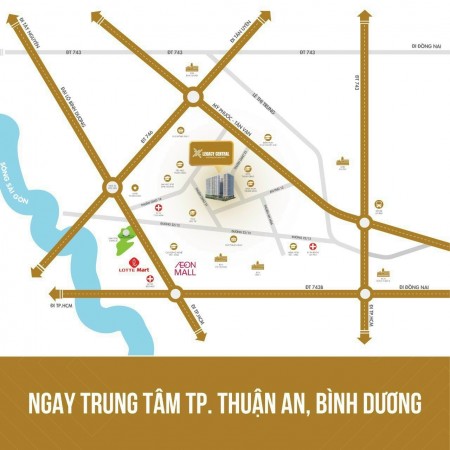 Legacy Central căn hộ Thuân An với giá chỉ từ 900tr, hỗ trợ vay vốn 75% trong 25 năm