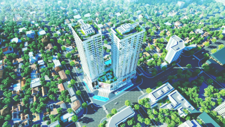 Bán sàn thương mại toà Stellar Garden Lê Văn Thiêm, cực đẹp cho thuê văn phòng