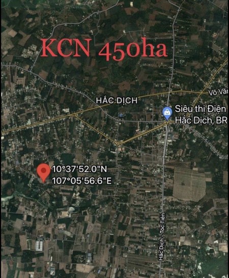 Đầu tư mùa dịch đất nền có sổ tại khu phố Suối Nhum phường Hắc Dịch TX Phú Mỹ BRVT