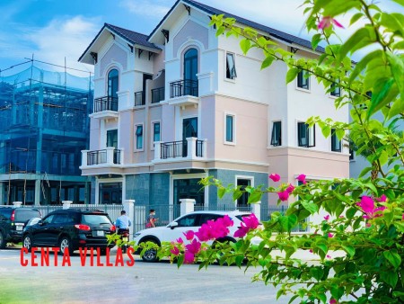 Bán Biệt Thự Vsip Từ Sơn Bắc Ninh, sổ hồng riêng từng nền diện tích 135m2, kiến trúc đẹp