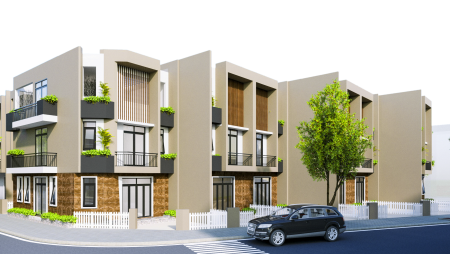 Bán nhà 1 trệt 2 lầu mặt tiền mới 100% tại Cần Thơ, giá tốt đầu tư, hỗ trợ vay ngân hàng 50%