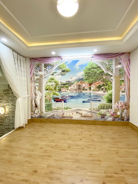 Biệt thự 4 Tầng 100m2 Công nhận đủ, Mặt tiền đường số sát Tân Phú Chỉ 7 tỷ 6 TL