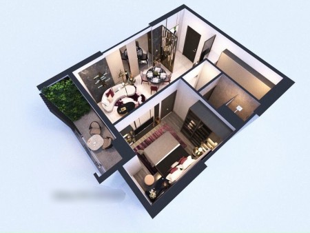 Căn hộ cao cấp chung cư Grand Center chiết khấu 23%, chiết khấu cao, tiện ích đẳng cấp