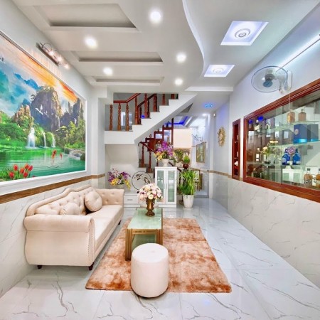 Bán Nhà Phạm Văn Chiêu, Gò Vấp, giá tốt, nhà đẹp trang hoàng, vị trí đắc địa, đúc 3 tầng