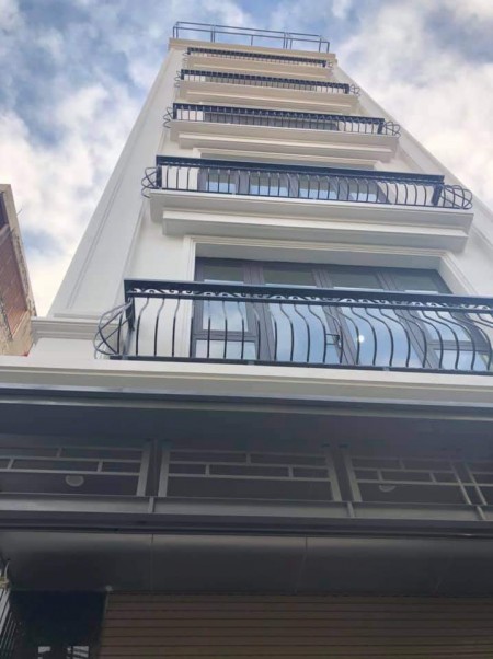 Bán nhà phố Lạc Long Quân - Tây Hồ, 7 tầng thang máy, gara ô tô, kinh doanh VP 90m2 giá 19.5 tỷ